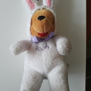 NWT Disney Easter Bunny Pooh 12in plush